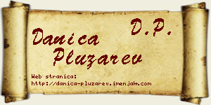 Danica Plužarev vizit kartica